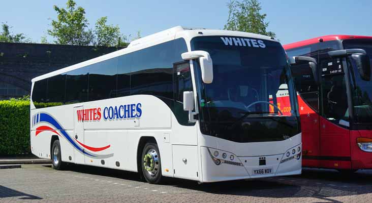 Whites Coaches Volvo B8R Plaxton Leopard YX66WOV